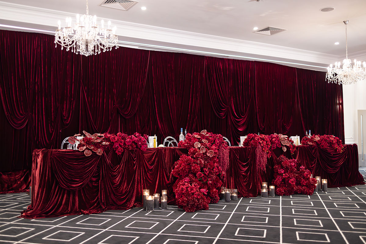 Classic Ballroom at Conca D'oro styling