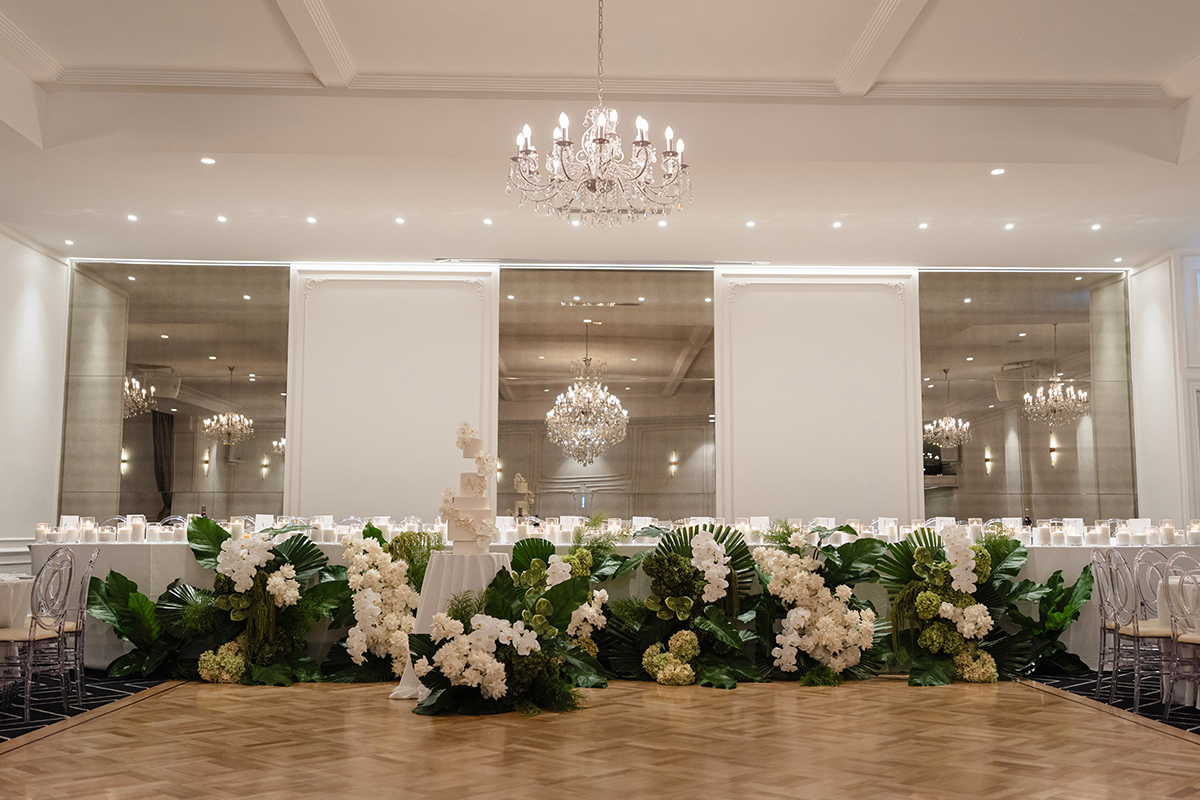 Classic Ballroom at Conca D'oro styling