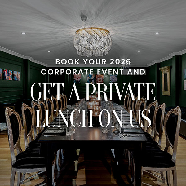 Free Corporate Private Lunch Promotion