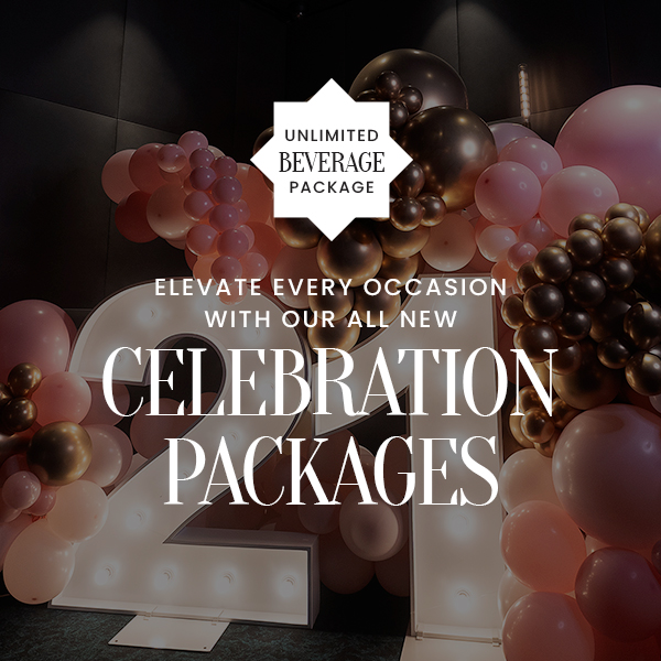 Celebration Packages with Unlimited Alcohol package banner