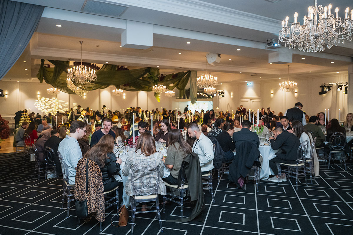 The Classic Ballroom at The Art of Hopitality Menu Tasting