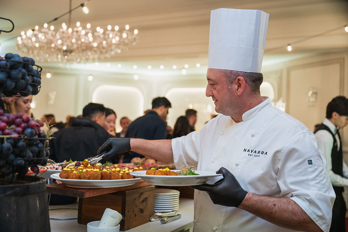 Chef Lorenzo at The Art of Hopitality Menu Tasting