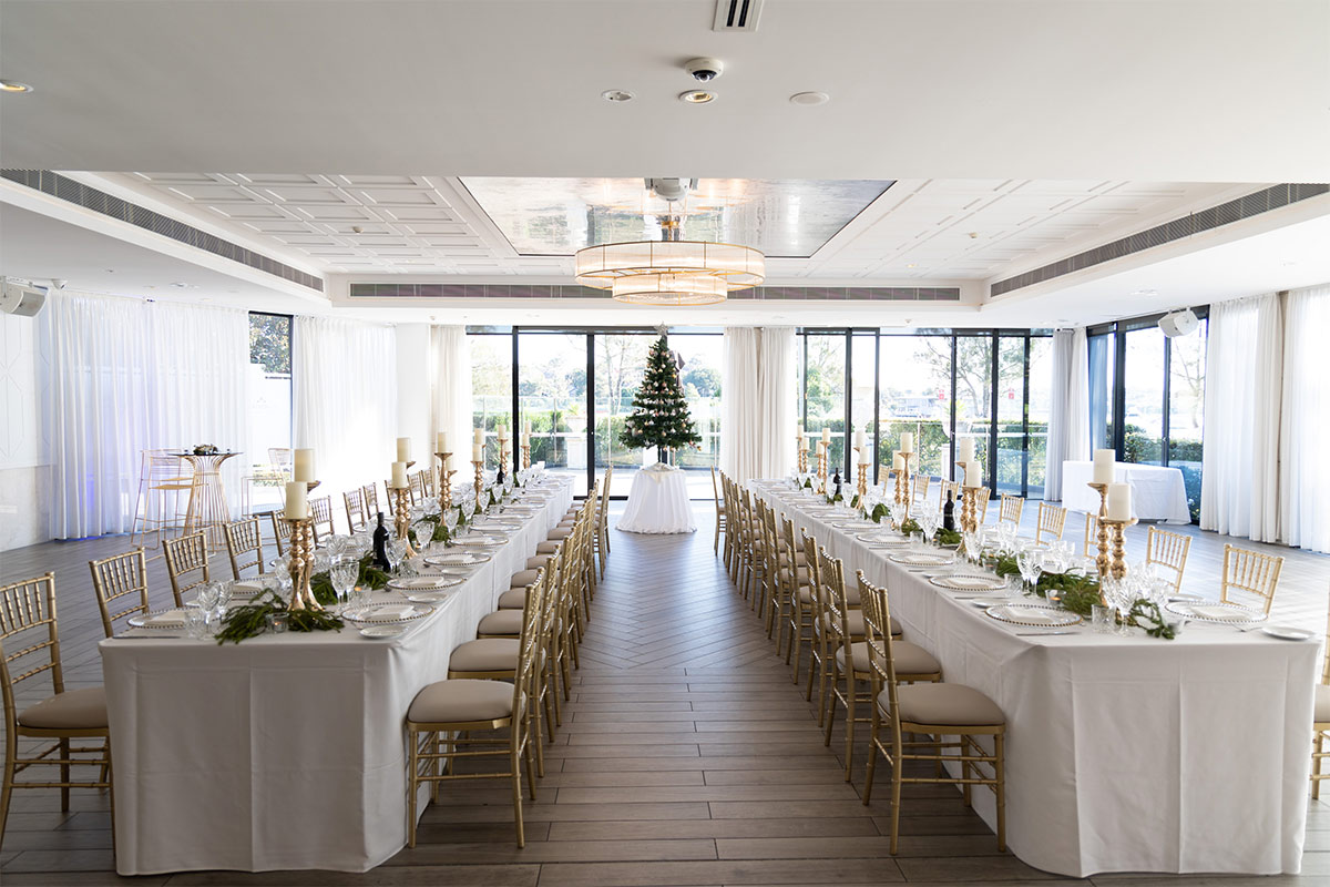 Corporate Christmas Party Setup