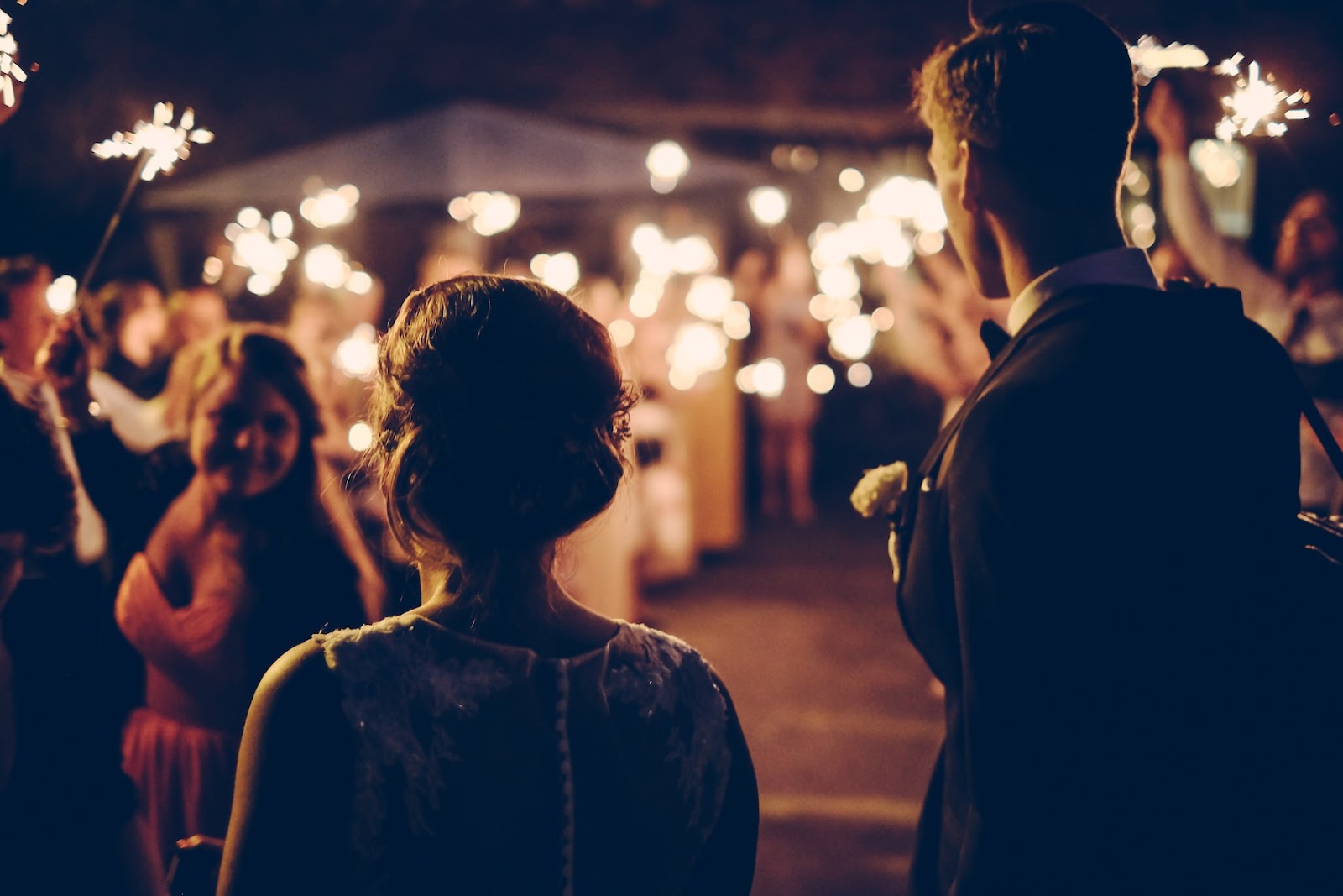 Couple Walking on the Isle