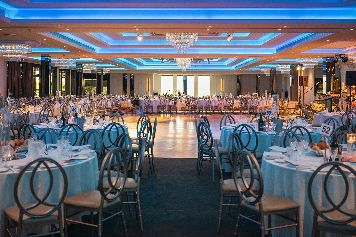 School Formals - graduation setup at Le Montage Montage Ballroom