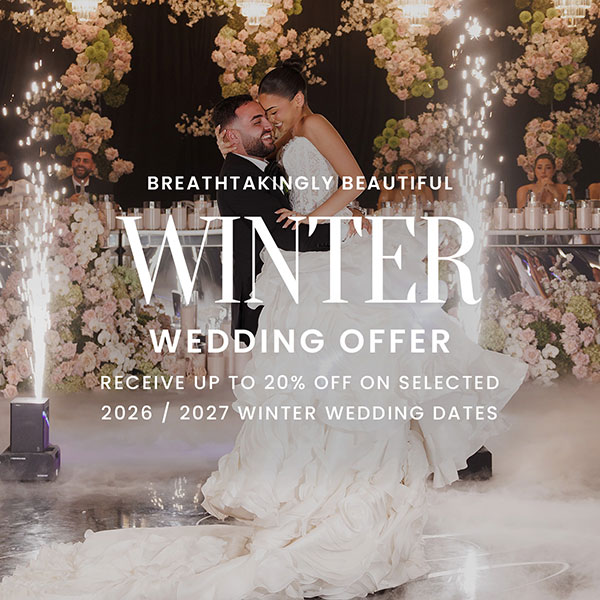 Breathtakingly Beautiful Winter Wedding Offer - up to 20% off selected dates