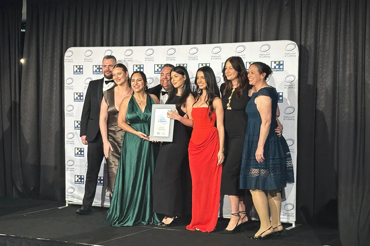 Navarra Team at the Restaurant & Catering Hostplus Awards for Excellence